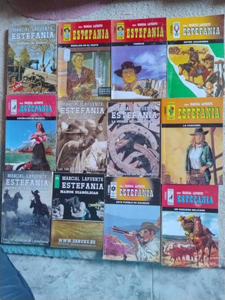Lote 48 novelas Marcial Lafuente Estefanía – Oeste