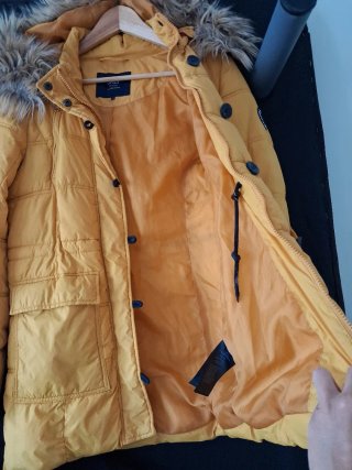 Abrigo ONLY Talla S Color Ocre