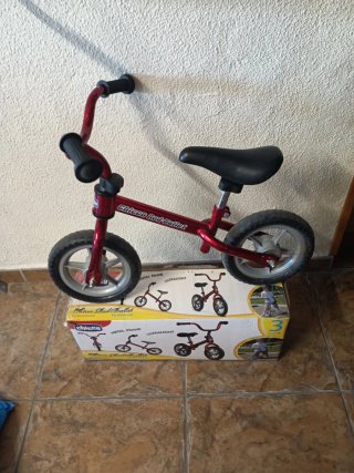 Bicicleta de equilibrio roja Chicco