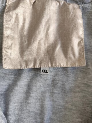 Chaqueta beige brillante mujer XXL