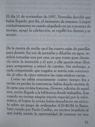 Libro Veronika decide morir