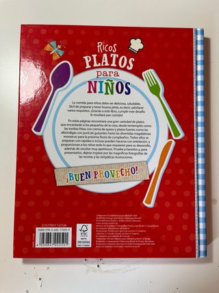 Libro de recetas infantil