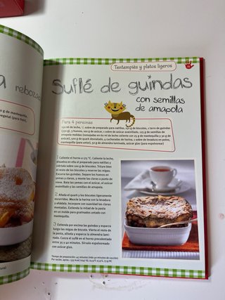 Libro de recetas infantil
