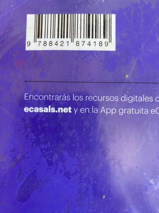 Libro Lengua 4 ESO Ed. Casals Código abierto