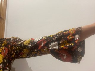 Vestido estampado Stradivarius T. L