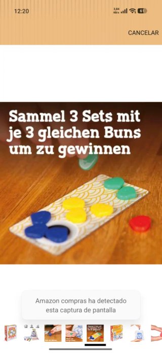 Juego de mesa dados Nice Buns sin abrir