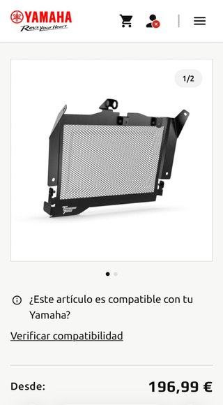 Protector Radiador Yamaha Tenere 700