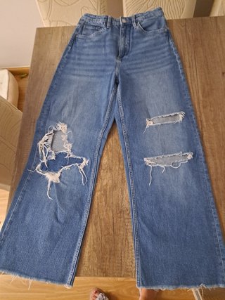 Pantalones vaqueros acampanados Hollister