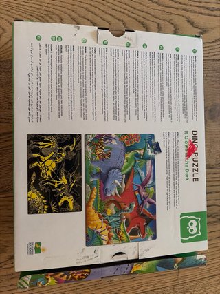 Puzzle Dinosaurios Jungla