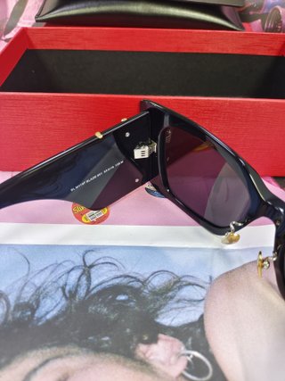 Gafas de Sol Saint Laurent Negras y Doradas