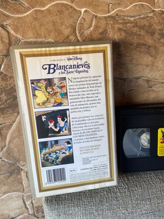 Blancanieves y los 7 Enanitos VHS Disney
