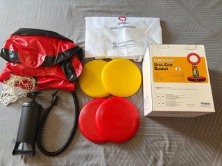 Set Disc Golf Inflable QPAU