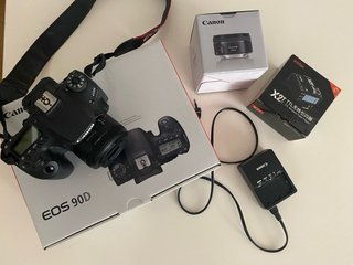 Canon EOS 90D + Objetivo 50mm f/1.8 STM
