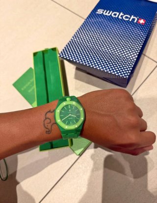 Swatch Royal Pop Green Eight