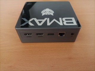 BMAX B2 Pro Mini PC Negro + Teclado/Ratón inalámb.