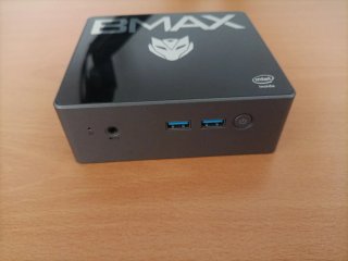 BMAX B2 Pro Mini PC Negro + Teclado/Ratón inalámb.