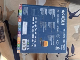 Luz emergencia Cofan 12/24V IP66