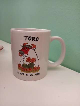 Tazza Toro - Segno Zodiacale