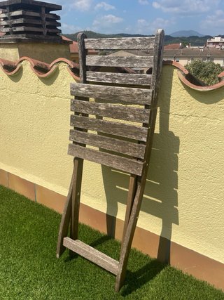 Silla plegable madera IKEA 4 unidades