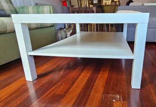Mesa de centro blanca Ikea