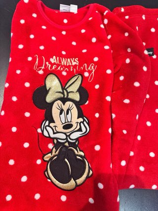 Pijama Disney Minnie Talla 11/12