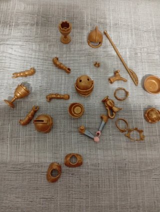 Playmobil Accesorios Medievales Dorados