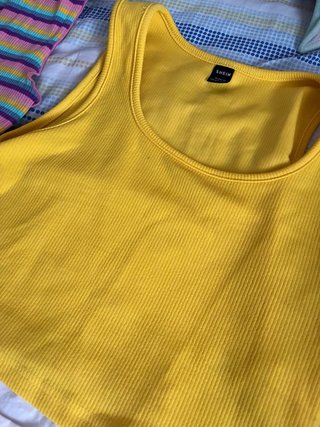 Lote 4 camisetas tirantes mujer
