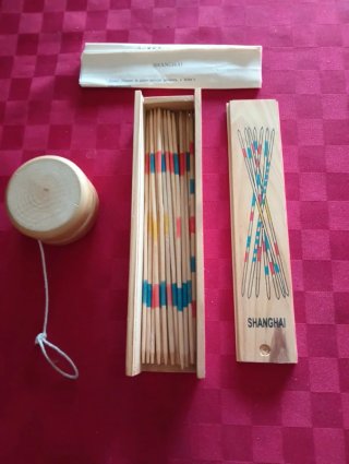 Shanghai e yo-yo in legno