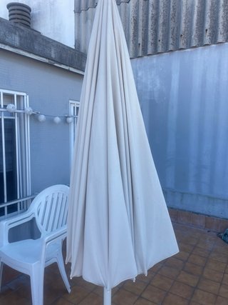 Sombrilla de terraza con base