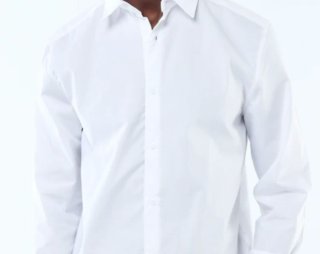 Camisa blanca de vestir