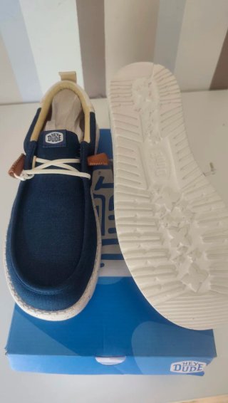 Zapatos náuticos Hey Dude Talla 42 nuevos, sin uso