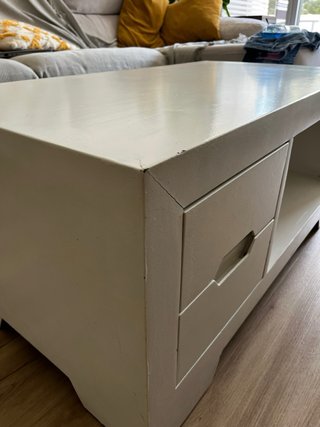 Mesa de centro Banak blanca