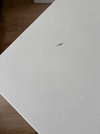 Mesa auxiliar Ikea Lunnarp blanca