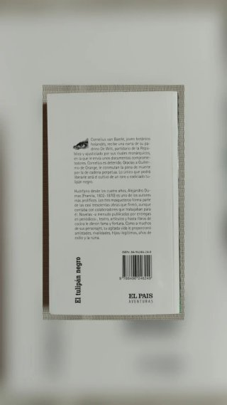 ✅Libro El tulipán negro+regalo punto de libro