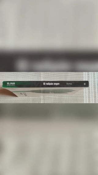 ✅Libro El tulipán negro+regalo punto de libro