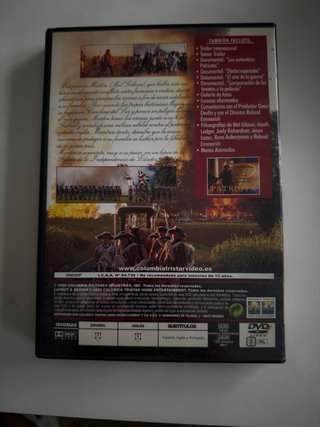 DVD El Patriota - Mel Gibson