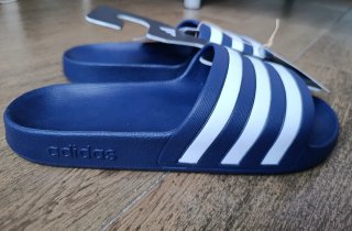 Chanclas Adidas Adilette Aqua T.46 Azul marino/bla