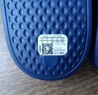 Chanclas Adidas Adilette Aqua T.46 Azul marino/bla