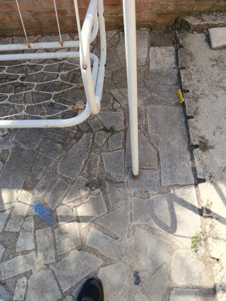 Dondolo da giardino vintage