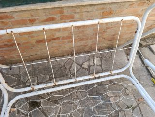 Dondolo da giardino vintage