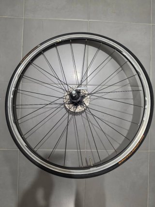 Rueda Trasera Shimano Rodillo Continental