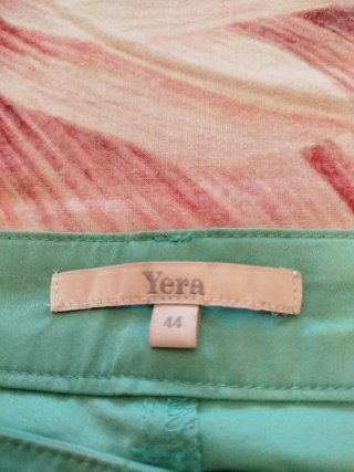 Pantalones Verdes Mujer Talla 44 Yera