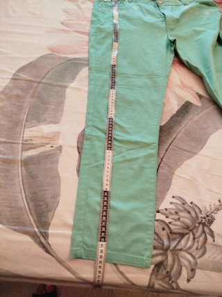 Pantalones Verdes Mujer Talla 44 Yera