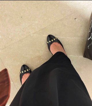 Zapatos de cuña Ferragamo negros