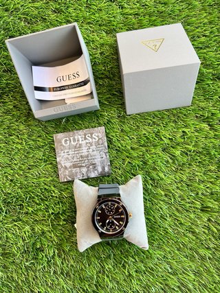 Reloj Guess GW0491G1 Negro y Dorado