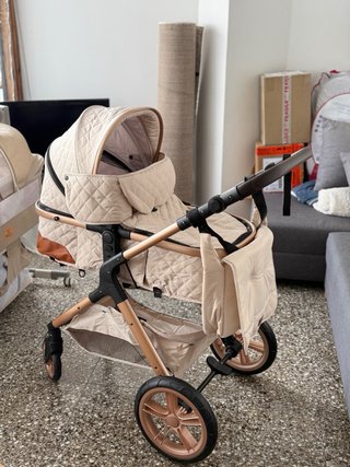 Cochecito bebé 3 en 1: capazo, silla y portabebés