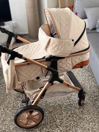 Cochecito bebé 3 en 1: capazo, silla y portabebés