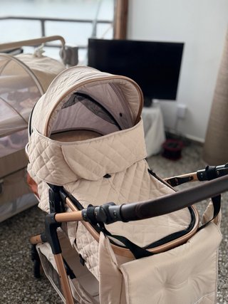 Cochecito bebé 3 en 1: capazo, silla y portabebés