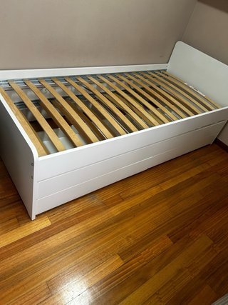 Cama nido Släkt 90x200 con láminas Luröy
