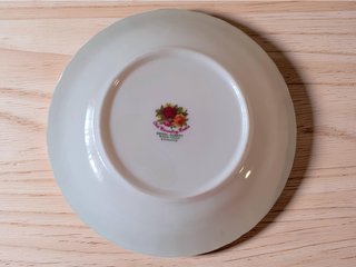 Cuenco y plato Royal Albert Old Country Roses